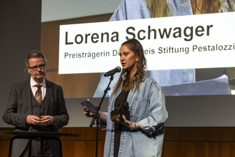 Dialogpreisträgerin Lorena Schwager