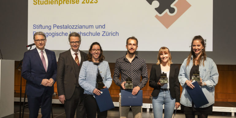 Verleihung Studienpreise Pestalozzianum 2023